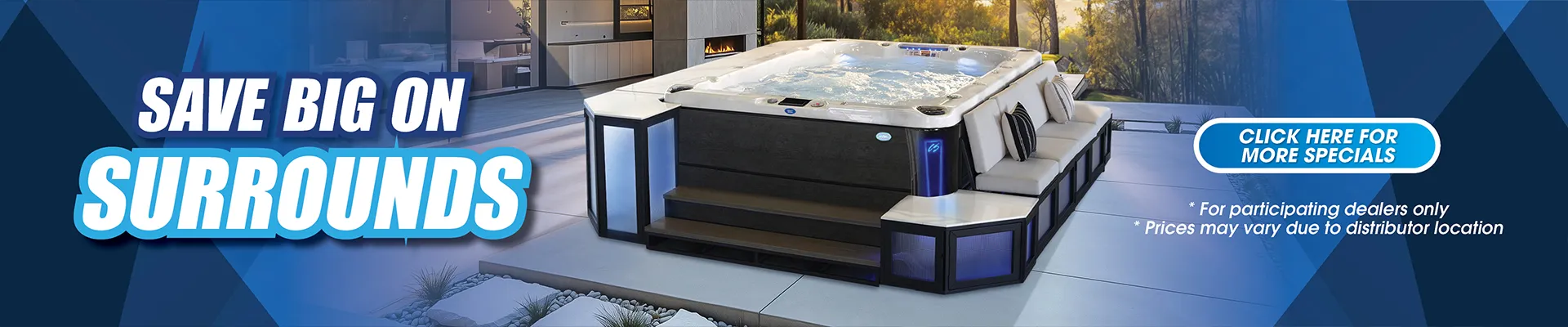 Calspas hot tub being used in a family setting - London